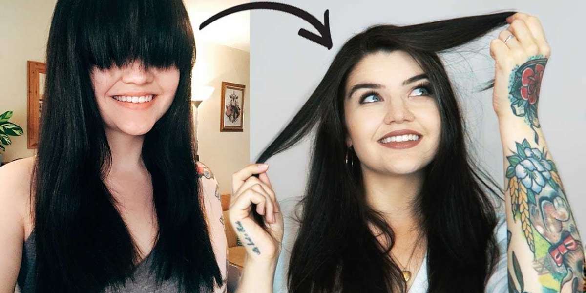 How to Keep Your Curtain Bangs or Make the Transition Out of Having Them Without Cutting Them with Scissors How to Keep