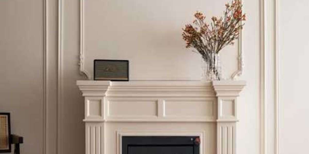 Enhance Your Space with the Embedded Fireplace